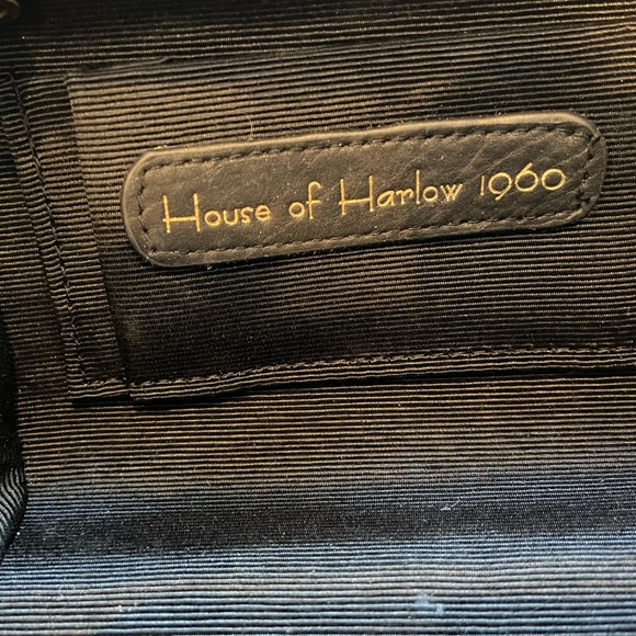 House of Harlow Snakeskin Clutch - Picture 4 of 4